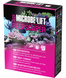 MICROBE-LIFT - Reefscaper | Reef Mortar, Coral Glue, Perfect for Fixing Reef superstructures, Corals and offshoots in Any Marine Aquarium. | Content: 500g