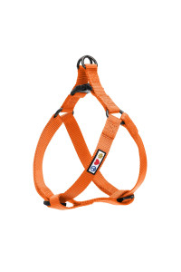 Pawtitas Solid Color Step in Dog Harness or Vest Harness Dog Training Walking of Your Puppy Harness Large Dog Harness Orange Dog Harness