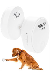 Mighty Paw Smart Bell 2.0 - Wireless Dog Door Bell for Potty Training - Potty Training Bell for Puppies for Door - Door Bells for Dogs to Ring to Go Outside - Electronic Door Bell - (1 Activator)