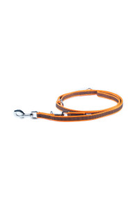 color & gray Adjustable Super-grip Leash, 079 in x 72 ft, Orange-gray