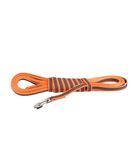 color & gray Super-grip Leash with Handle, 079 in x 328 ft, Orange-gray