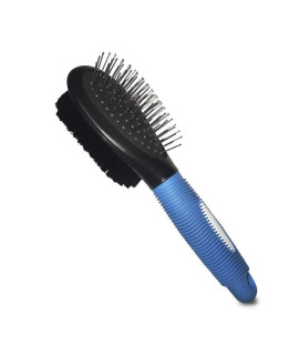 BV Dog Brush and Cat Brush, Pet Grooming Comb, 2 Sided Bristle and Pin for Long and Short Hair, Removing Shedding Hair, Brush for Dogs and Cats