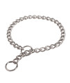 SGODA Chain Dog Training Choke Collar, 24 in, 3.5 mm