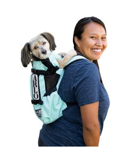 K9 Sport Sack Dog Carrier Adjustable Backpack (Small, Air 2 - Summer Mint)