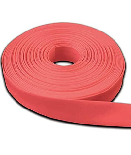 50 FT 38 9mm Polyolefin Red Heat Shrink Tubing 2:1 Ratio