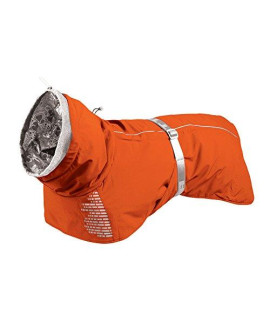 Hurtta Extreme Warmer Dog Winter Jacket, Orange, 16 in
