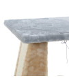 Armarkat X2001 Two-Level Platform Real Wood Scratcher W Sisal Carpet Board