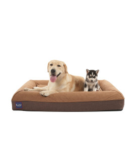 Laifug Orthopedic Memory Foam Large Dog Bed Dog Couch with Durable Water Proof Liner and Removable Washable Cover