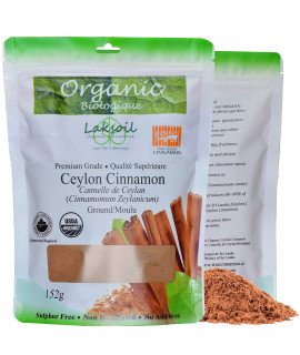 Certified Organic 152g/5.42oz Pure Ceylon/True Cinnamon Powder