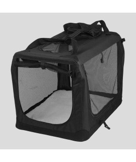 cENgOY AVc Portable Soft Fabric Pet carrier Folding Dog cat Puppy Travel Transport Bag (Extra Large Black)