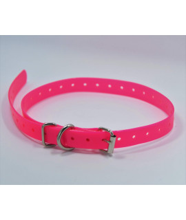 Replacement AA collar Strap Bands with Double Buckle Loop Training for All Brands of Pet Shock Bark e collars and Fences