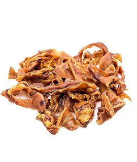 123 Treats Pigs Ears Strips for Dogs, 100% Natural Dog Treat Strips, Bite Size Pork Dog Chews, Ideal for All Chewers, Delicious and Healthy Dog Treats, 5lbs