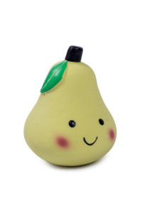 Petface Latex Pear Dog Toy, Small