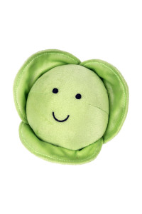 Petface Foodie Faces Fluffy Sprout Dog Toy
