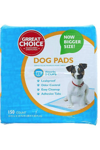grreat choice Dog Pads - 150 count - 1 Pack