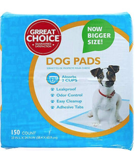 grreat choice Dog Pads - 150 count - 1 Pack