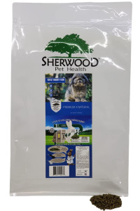 Sherwood Pet Health Adult Rabbit Food Alfalfa Timothy Hay-Based Blend 20 lbs, Grain and Soy-Free for Better Digestion