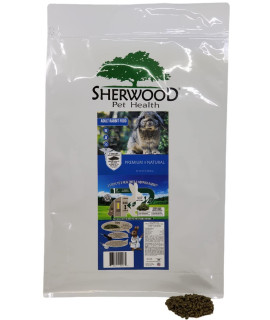 Sherwood Pet Health Adult Rabbit Food Alfalfa Timothy Hay-Based Blend 20 lbs, Grain and Soy-Free for Better Digestion