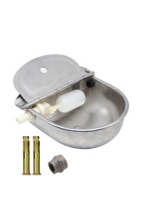 Automatic Dog Feeder Trough Bowl Dispenser Waterer for Pet Dog Horse Cattle Goat Sheep Water Stainless Steel Farm Tool