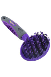 Hertzko Soft Pin Bristle Brush for Dogs and cats - Remove Fur, Loose Hair - comb for grooming Long Haired and Short Haired Dogs, cats, Rabbits and More, Deshedding Tool
