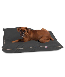 Majestic Pet Super Value Dog Bed Large (46 in. x 35 in.) Solid Gray