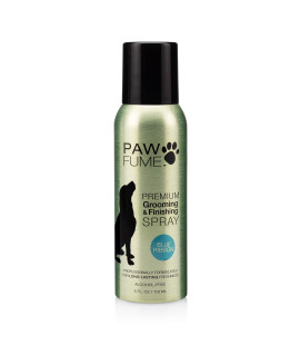 PAWFUME Premium Grooming Spray Dog Deodorizer Perfume for Dogs - Cologne Long Lasting Sprays After Bath- deodorizing (Blue Ribbon)