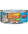 Purina Friskies Gravy Pate Wet Cat Food, Extra Gravy Pate With Tuna in Savory Gravy - 5.5 oz. Can