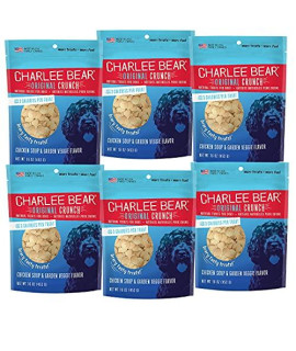 Charlee Bear Dog Treats Chicken Soup & Garden Veggie Flavor (6 Pack) 16 oz Each