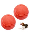 GaesQae Hard Rubber Balls for Dogs,Dog's Solid Rubber Bouncy Ball Bite Resistant and Indestructible Dog Training Ball,Dog Balls for Aggressive Chewers