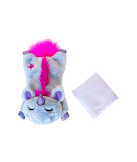 Petstages Catstages Cuddle Pal Microwaveable Plush Unicorn Cat Toy