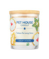 One Fur All, Pet House Candle-100% Plant-Based Wax Candle-Pet Odor Eliminator for Home-Non-Toxic and Eco-Friendly Air Freshening Scented Candles-Odor Eliminating Candle-(Pack of 1, Sugar Cookies)