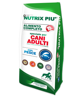 Nutrix Piu Adults Dry Dog Food (Fish) - 33 lb