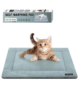 furrybaby Dog crate Mat, Kennel Pad cat Self Heating Pads with Removable cover, Non Electric and Anti Slip Protection, Self Warming Bed for Indoor Puppy Kitty Dogs cats