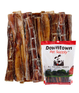 Downtown Pet Supply Bully Sticks for Dogs (6, 10-Pack Regular) Rawhide Free Dog Chews Long Lasting Non-Splintering Pizzle Sticks - USA Sourced Low Odor Bully Sticks for Large Dogs