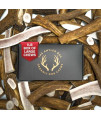 The Antler Box Premium Elk Antler Dog Chews (1 Pound Box) (Large (3 Pieces) Whole/Split Mixed)