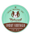 Natural Dog Company Snout Soother Dog Nose Balm, 4 oz. Tin, Dog Balm for Paws and Nose, Moisturizes & Soothes Dry Cracked Noses, Plant Based Nose Cream for Dogs