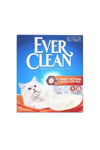 Ever clean Fast Acting Odour control cat Litter, 10 Litre, Scented