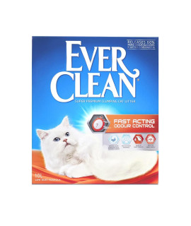 Ever clean Fast Acting Odour control cat Litter, 10 Litre, Scented