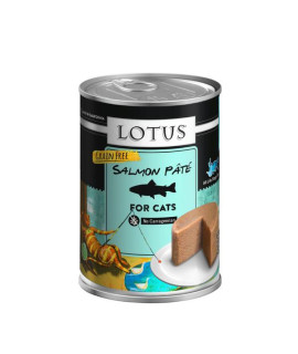 Lotus Cat Grain Free Salmon Pate 12.5Oz