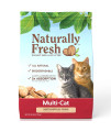 Naturally Fresh Cat Litter - Walnut-Based Quick-Clumping Kitty Litter, Unscented, Multi Cat, 26 lb