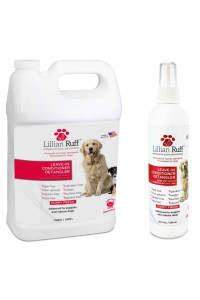 Lillian Ruff Leave-In Dog conditioner Detangler Spray - pH Balanced After-Bath No Rinse Hydrating Dog conditioning Spray - Silky Shine Spray For Dry Skin Itch Relief, Detangling Dematting (gallon)