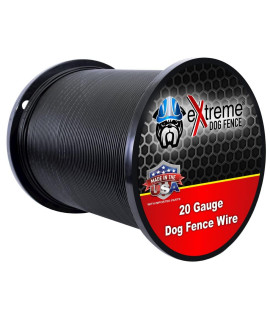 Universally Compatible Heavy Duty Electric Dog Fence Boundary Wire for All Models of Electric Fence for Dogs and Puppies or Cat Inground Pet Fence Systems - 1500' Heavy Duty