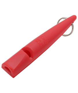 THE ACME Dog Training Whistle Number 210.5 High Pitch, Single Note Good Sound Quality, Weather-Proof Whistles Designed and Made in The UK (Carmine Red)