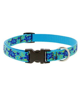 LupinePet Originals 34 Turtle Reef 13-22 Adjustable collar for Medium and Larger Dogs
