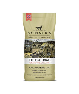 Skinners Field & Trial complete Dry grain Free Adult Dog Food chicken and Sweet Potato, 25 kg