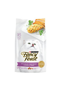 Purina Fancy Feast Dry Cat Food with Savory Chicken and Turkey - (4) 16 oz. Bags