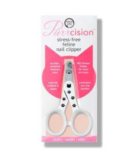 Necoichi Purrcision Feline Cat Nail Clippers Stress-Free, Expertly Crafted in Japan, Neater, Easier, Safer, 30% Thinner Blades, No.1 Seller in Japan!