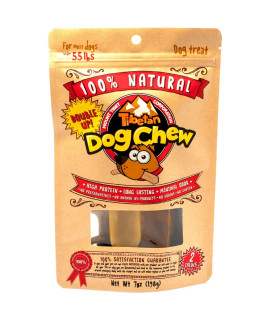 Tibetan Dog Chew Yak Cheese Sticks - Natural Handmade Treats for Large Dogs, Long-Lasting, Easy to Digest with No Additives, Rawhide, Grains, or Gluten, Perfect for Aggressive Chewers, 2 Chews