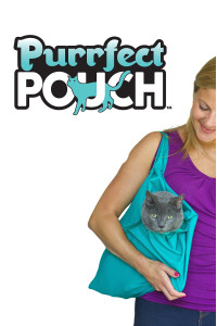 PurrFect Pouch The Original AS SEEN ON TV. Comfy Soothing Cat Carrier