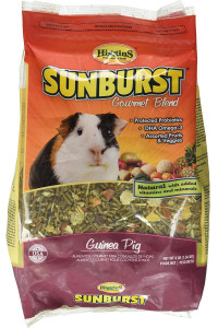 Higgins SUNBURST gOURMET BLEND guinea Pig Food 3 lb bag Fast Delivery